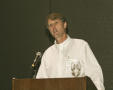 Photograph: [Warren Schlechte Speaking at TCAFS Annual Meeting]
