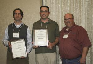 [Harry Tennison Scholarship award winners at the 2012 annual meeting banquet]