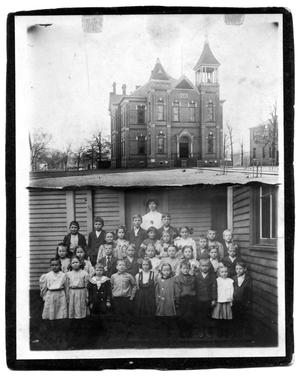 [Second Ward School Students and Teacher]