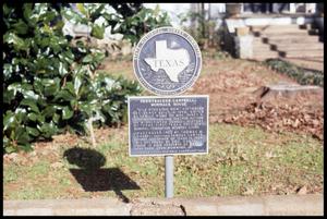 [Texas Historical Commission Marker: Pennybacker-Campbell-Wommack House]