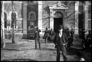 [Unidentified Men Outside Third Anderson County Courthouse]