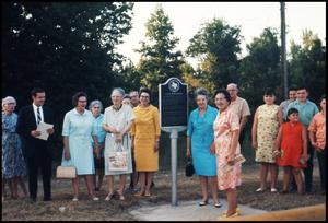 [Dedication of the CSA Iron Works Marker in Anderson County]