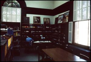 [Interior of the Carnegie Library - Palestine]