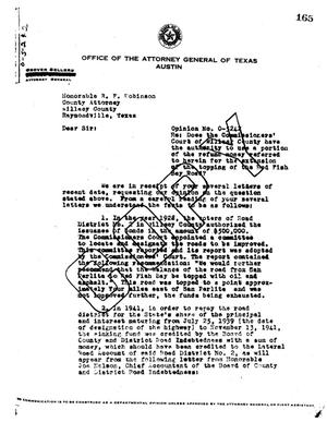 Primary view of object titled 'Texas Attorney General Opinion: O-5242'.