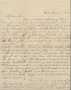 Letter: Letter to Cromwell Anson Jones, 14 December 1879