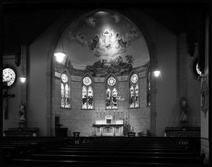 [Interior of the Sacred Heart Catholic Church - Palestine]