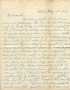 Letter: Letter to Cromwell Anson Jones, 17 Februrary 1879