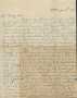 Letter: Letter to Cromwell Anson Jones, 3 January 1879