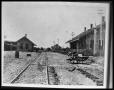 Photograph: [Palestine Original Railroad Depot]