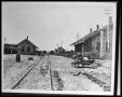 Photograph: [Palestine Original Railroad Depot]