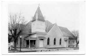 Primary view of object titled 'First Baptist Church - Sanger, Texas'.