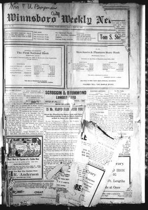 Winnsboro Weekly News (Winnsboro, Tex.), Vol. 11, No. 48, Ed. 1 Friday, July 23, 1920