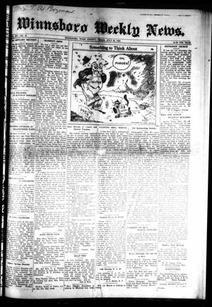Winnsboro Weekly News (Winnsboro, Tex.), Vol. 14, No. 45, Ed. 1 Thursday, July 26, 1923