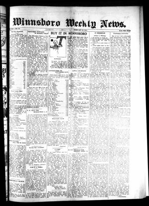 Winnsboro Weekly News (Winnsboro, Tex.), Vol. 14, No. 22, Ed. 1 Thursday, February 28, 1924