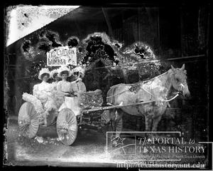 Primary view of object titled 'Parade Float: Clifton Lumber Co.'.