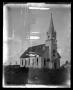 Photograph: [Double exposure: unidentified church]