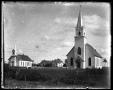 Photograph: [Two unidentified churches]