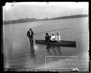 Primary view of object titled '[Boat in a River]'.