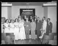 Primary view of [Photograph of a Wedding Party]