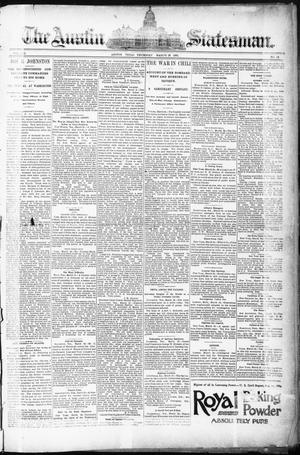 The Austin Statesman. (Austin, Tex.), Vol. 19, No. 12, Ed. 1 Thursday, March 26, 1891