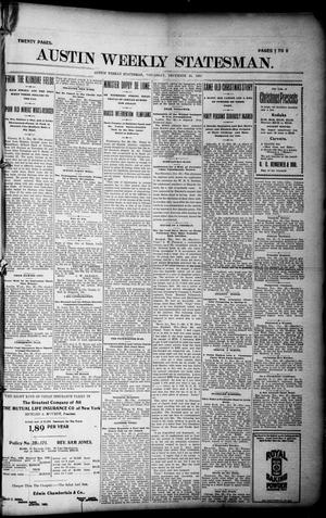 Austin Weekly Statesman. (Austin, Tex.), Ed. 1 Thursday, December 30, 1897