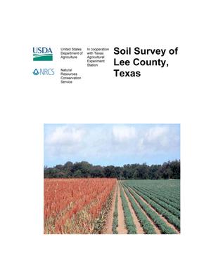 Primary view of object titled 'Soil Survey of Lee County, Texas'.