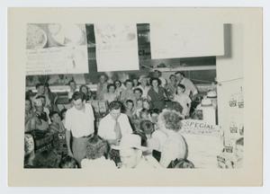 Primary view of object titled '[Grand Opening of T.A. Kilgore Grocery Store]'.