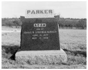 Tombstone of Adam Parker