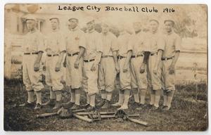 Primary view of object titled '[The 1916 League City Browns]'.