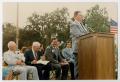 Primary view of [Speaker at the Walter Hall Park Dedication]