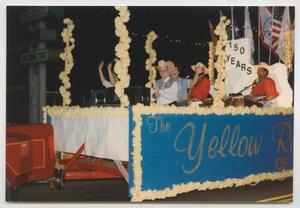 [Yellow Roses of Texas Parade Float]