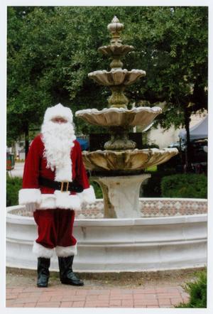 Primary view of object titled '[Santa Claus at League Park]'.