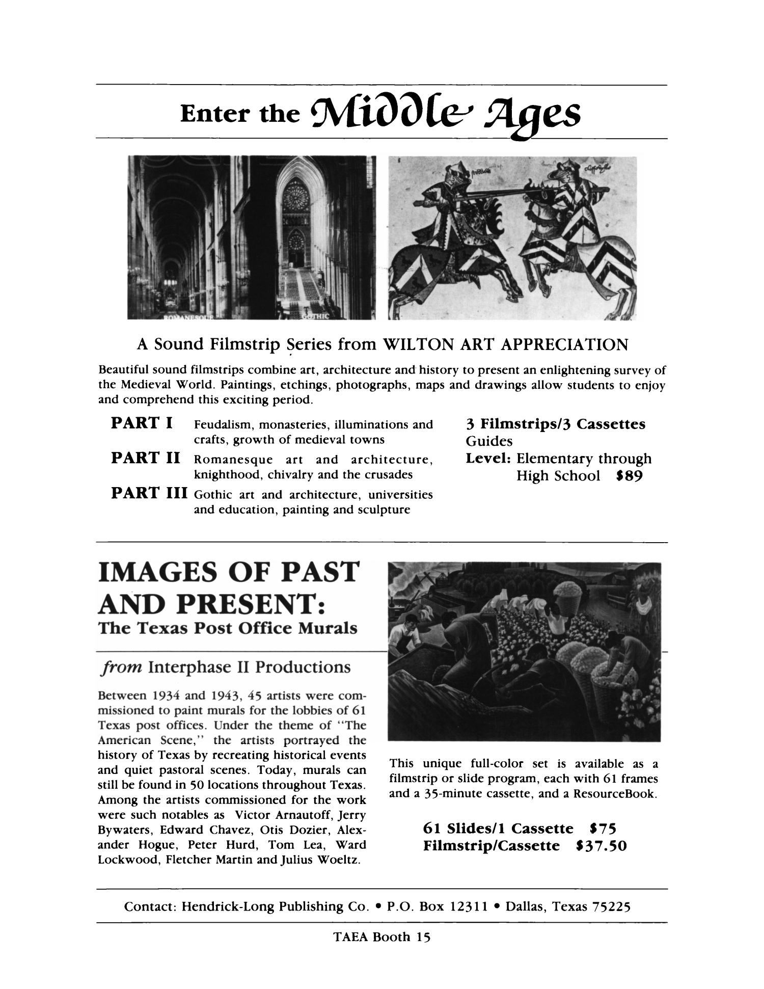 Texas Trends in Art Education, Volume 2, Number 8, Fall 1983
                                                
                                                    Front Inside
                                                