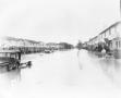Photograph: [Photograph of Flooded Street Scene at Carswell]