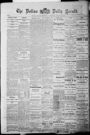 The Dallas Daily Herald. (Dallas, Tex.), Vol. 1, No. 153, Ed. 1 Thursday, August 7, 1873