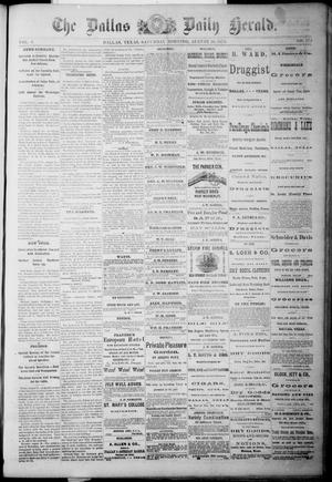 The Dallas Daily Herald. (Dallas, Tex.), Vol. 1, No. 173, Ed. 1 Saturday, August 30, 1873
