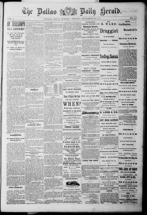 The Dallas Daily Herald. (Dallas, Tex.), Vol. 1, No. 187, Ed. 1 Tuesday, September 16, 1873