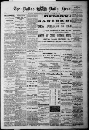 The Dallas Daily Herald. (Dallas, Tex.), Vol. 1, No. 284, Ed. 1 Friday, January 9, 1874