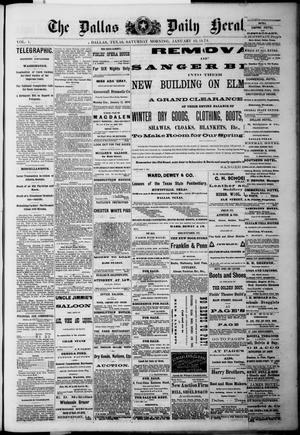 The Dallas Daily Herald. (Dallas, Tex.), Vol. 1, No. 285, Ed. 1 Saturday, January 10, 1874