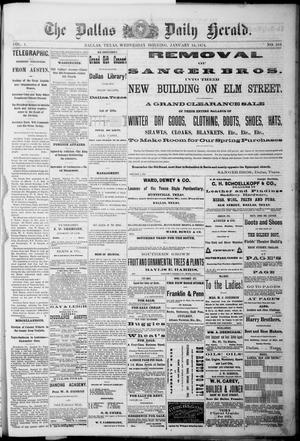 The Dallas Daily Herald. (Dallas, Tex.), Vol. 1, No. 288, Ed. 1 Wednesday, January 14, 1874
