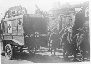 American Ambulance and Soldiers in France During WWI
