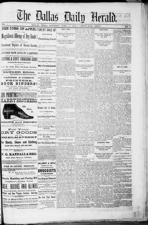 The Dallas Daily Herald. (Dallas, Tex.), Vol. 4, No. 117, Ed. 1 Saturday, June 24, 1876