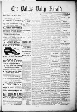 The Dallas Daily Herald. (Dallas, Tex.), Vol. 4, No. 151, Ed. 1 Friday, August 4, 1876