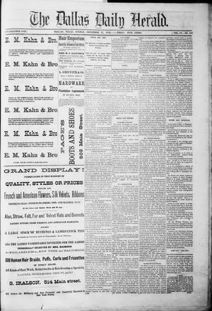 The Dallas Daily Herald. (Dallas, Tex.), Vol. 4, No. 218, Ed. 1 Sunday, November 12, 1876