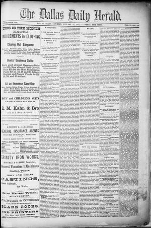 Primary view of object titled 'The Dallas Daily Herald. (Dallas, Tex.), Vol. 4, No. 283, Ed. 1 Saturday, January 27, 1877'.