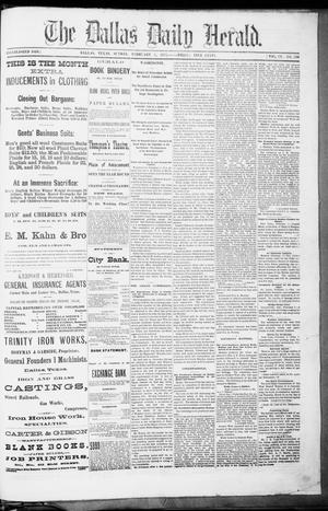 The Dallas Daily Herald. (Dallas, Tex.), Vol. 4, No. 290, Ed. 1 Sunday, February 4, 1877
