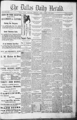 The Dallas Daily Herald. (Dallas, Tex.), Vol. 4, No. 292, Ed. 1 Wednesday, February 7, 1877