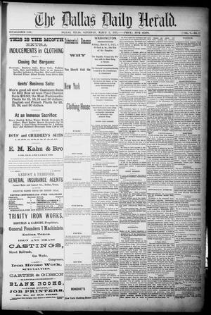 The Dallas Daily Herald. (Dallas, Tex.), Vol. 5, No. 17, Ed. 1 Saturday, March 3, 1877