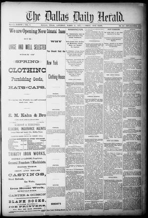 The Dallas Daily Herald. (Dallas, Tex.), Vol. 5, No. 30, Ed. 1 Saturday, March 17, 1877