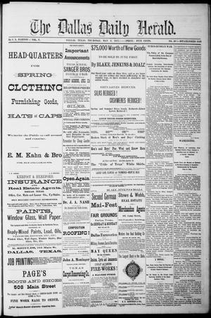 The Dallas Daily Herald. (Dallas, Tex.), Vol. 5, No. 50, Ed. 1 Thursday, May 3, 1877
